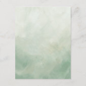 Informationen zu tropischen Foliage Floral Wedding Begleitkarte (Rückseite)