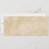 Informationen zu Vintagen Hochzeiten im tropischen Einladung (Rückseite)