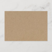 Informationen zu Wein und Cocktail - Karte (Rückseite)