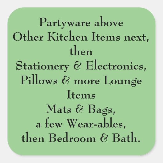 Informationen zu Wildblumen. . . Quadratischer Aufkleber (Vorderseite)