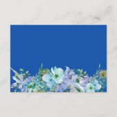 Informationen zu wunderschönen Hochzeiten in Sapph Begleitkarte (Rückseite)