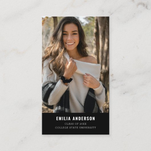 Informationen zum aktuellen Foto für schwarzen Abs Telefonnummerkarte (Vorderseite)