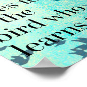 Informationen zum Fliegen Poster (Ecke)