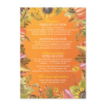 Informationen zum Hochzeitsfest im Herbst durch Pu