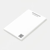 Informationen zum QR-Code-Scan Benutzerdefinierte  Post-it Klebezettel (angewinkelt)