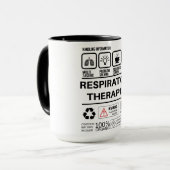 Informationen zum Umgang mit dem Funny Respiratory Tasse (Vorderseite Links)
