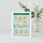 Informationen zum Windeln Postkarte (Stehend Vorderseite)