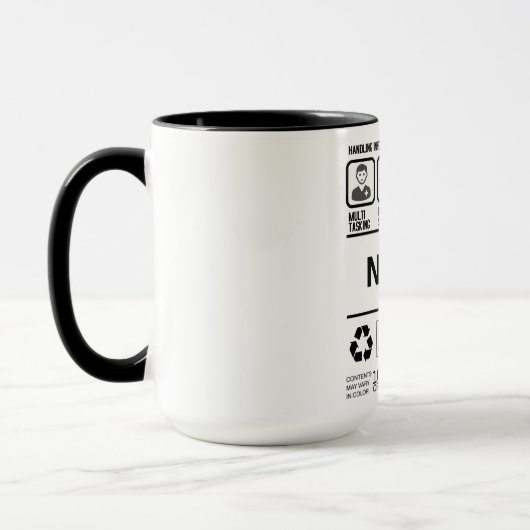 Informationen zur Behandlung von Funny Male Nurse Tasse (Links)