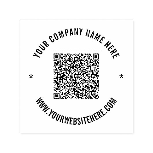 Informationen zur benutzerdefinierten QR-Codeprüfu Permastempel (Design)
