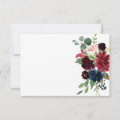 Informationen zur Einschließung von Informationen  RSVP Karte (Rückseite)