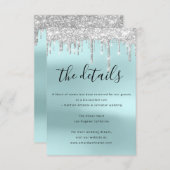 Informationen zur Einschließungskarte Angaben zur Begleitkarte (Vorne/Hinten)