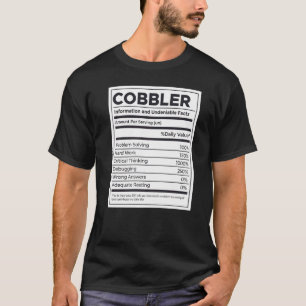 Informationen zur Ernährung von Schuster T-Shirt
