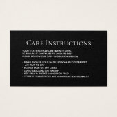 Informationen zur modernen Wäscherei (Vorderseite)