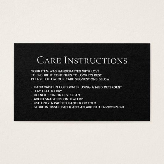 Informationen zur modernen Wäscherei (Vorderseite)