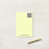 Informationen zur QR-Code-Prüfung Benutzerdefinier Post-it Klebezettel (Auf Schreibtisch)