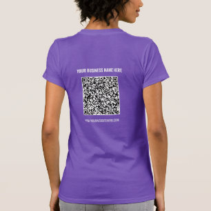 Informationen zur QR-Code-T - Shirt-Website T-Shirt