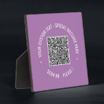 Informationen zur QR-Codeprüfung Benutzerdefiniert Fotoplatte<br><div class="desc">QR Code Scan Info Benutzerdefinierte Textfarben Personalisierte Werbegeschenke für Unternehmen oder Personal Moderne Geschenke - Fügen Sie Ihren QR Code - Bild oder Logo - Foto / Text - Name oder andere Informationen / Nachricht - Umgestalten und Entfernen / Hinzufügen von Elementen - Bild / Text mit Anpassungstool. Wählen Sie...</div>