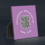 Informationen zur QR-Codeprüfung Benutzerdefiniert Fotoplatte<br><div class="desc">QR Code Scan Info Benutzerdefinierte Textfarben Personalisierte Werbegeschenke für Unternehmen oder Personal Moderne Geschenke - Fügen Sie Ihren QR Code - Bild oder Logo - Foto / Text - Name oder andere Informationen / Nachricht - Umgestalten und Entfernen / Hinzufügen von Elementen - Bild / Text mit Anpassungstool. Wählen Sie...</div>