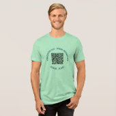 Informationen zur QR-Prüfung Benutzerdefinierter T Tri-Blend Shirt (Vorderseite voll)
