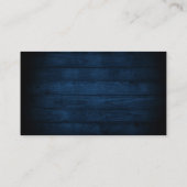 Informationen zur Website der Burgundy Navy Geomet Begleitkarte (Rückseite)