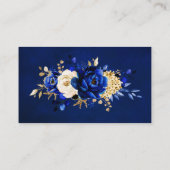 Informationen zur Website von Royal Blue Yellow Go Begleitkarte (Rückseite)