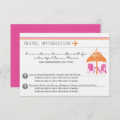 Informations-Karte - Boarding-Durchlauf Begleitkarte (Vorne/Hinten)