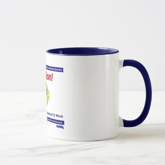 Informations-Qualitäts-berufliche @ Arbeits-Tasse Tasse (Rechts)