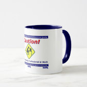 Informations-Qualitäts-berufliche @ Arbeits-Tasse Tasse (VorderseiteRechts)