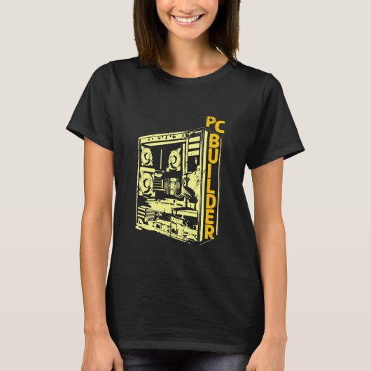 Informations-Technologie für PC-Builder T-Shirt (Vorderseite)