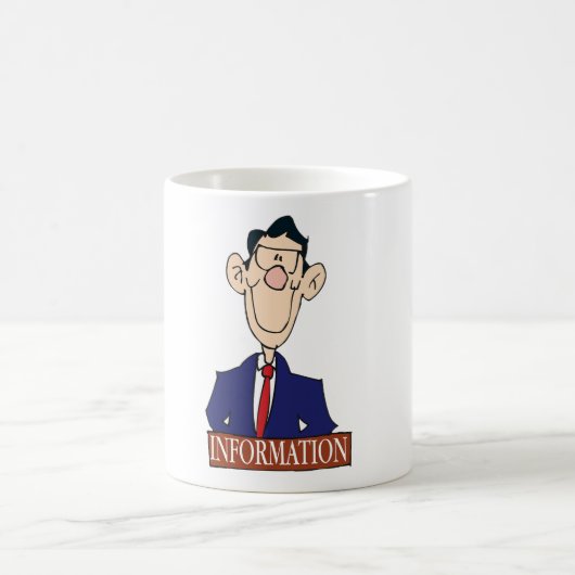 Informationsbeauftragte Kaffeetasse (Mittel)