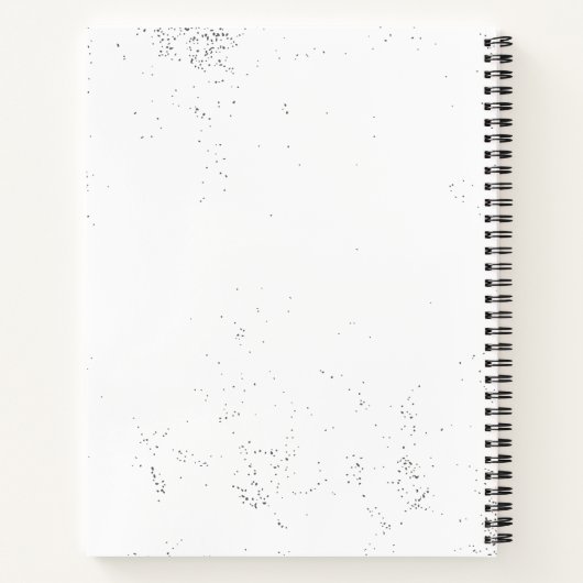 Informationsblatt für Wohlstand Notizblock (Rückseite)