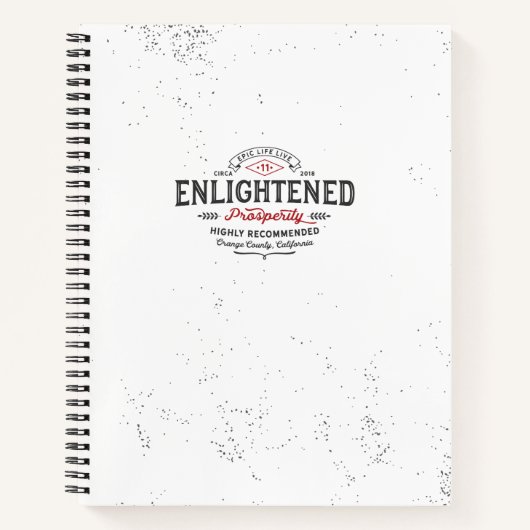 Informationsblatt für Wohlstand Notizblock (Vorderseite)