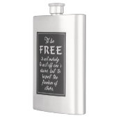 Informationsbroschüre zur Freiheit Flachmann (Links)