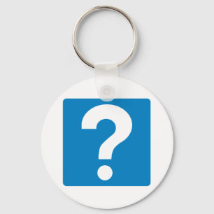 Informationsbüro-Landstraßen-Zeichen Schlüsselanhänger