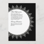 Informationseinlage - klassischer Barockkreis Begleitkarte (Vorderseite)