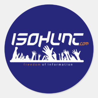 Informationsfreiheit Runder Aufkleber