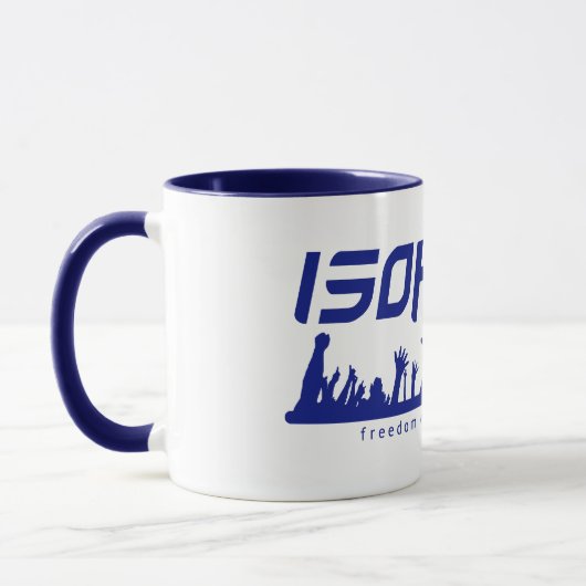 Informationsfreiheit Tasse (Links)