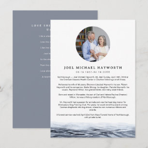Informationskarte für das JOEL Minimalistisch Ocea Karte