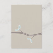 Informationskarte für die Whimsical Wedding Tree B Begleitkarte (Rückseite)