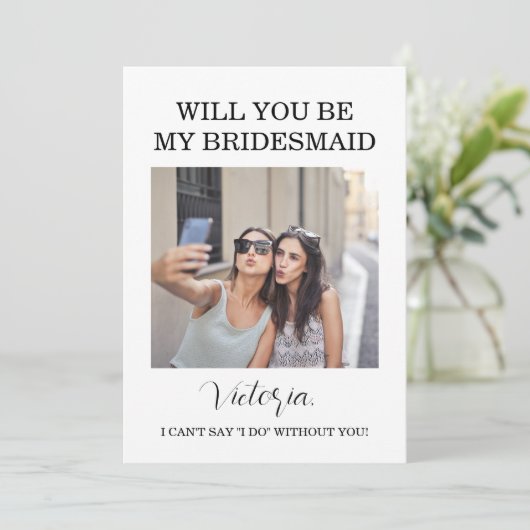 Informationskarte für Waldbrücken Einladung (Stehend Vorderseite)