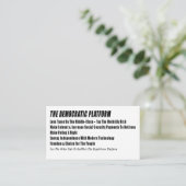 Informationskarte zur Abstimmung Begleitkarte (Stehend Vorderseite)