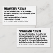 Informationskarte zur Abstimmung Begleitkarte (Vorne/Hinten)
