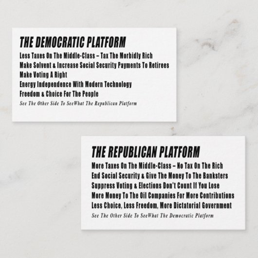 Informationskarte zur Abstimmung Begleitkarte (Vorne/Hinten)
