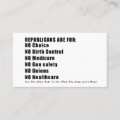 Informationskarte zur Abstimmung Telefonnummerkarte (Rückseite)