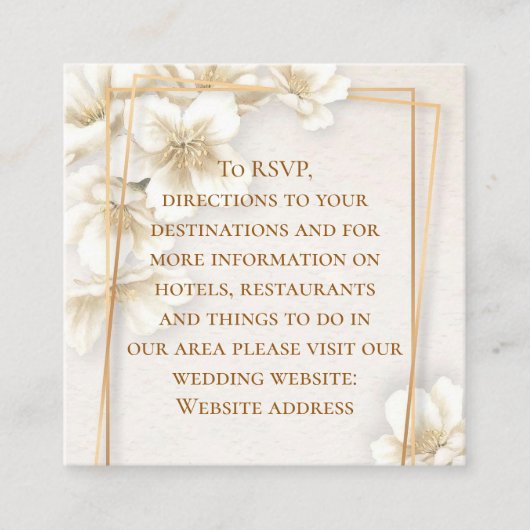 Informationskarte zur Blume von Federdholz Begleitkarte (Vorderseite)