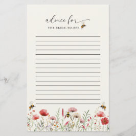 Informationskarten für Brautpartys