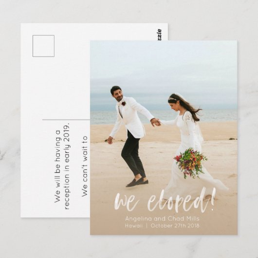 Informationskarten Postkarte (Vorne/Hinten)