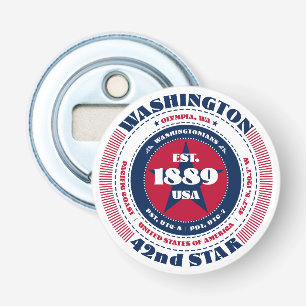 Informationskreis Washington Staat Flaschenöffner