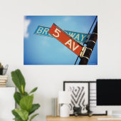 Informationsplattform in New York Poster (Heimbüro)