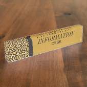 Informationsschalter Jaguar Namensplakette (Seite)